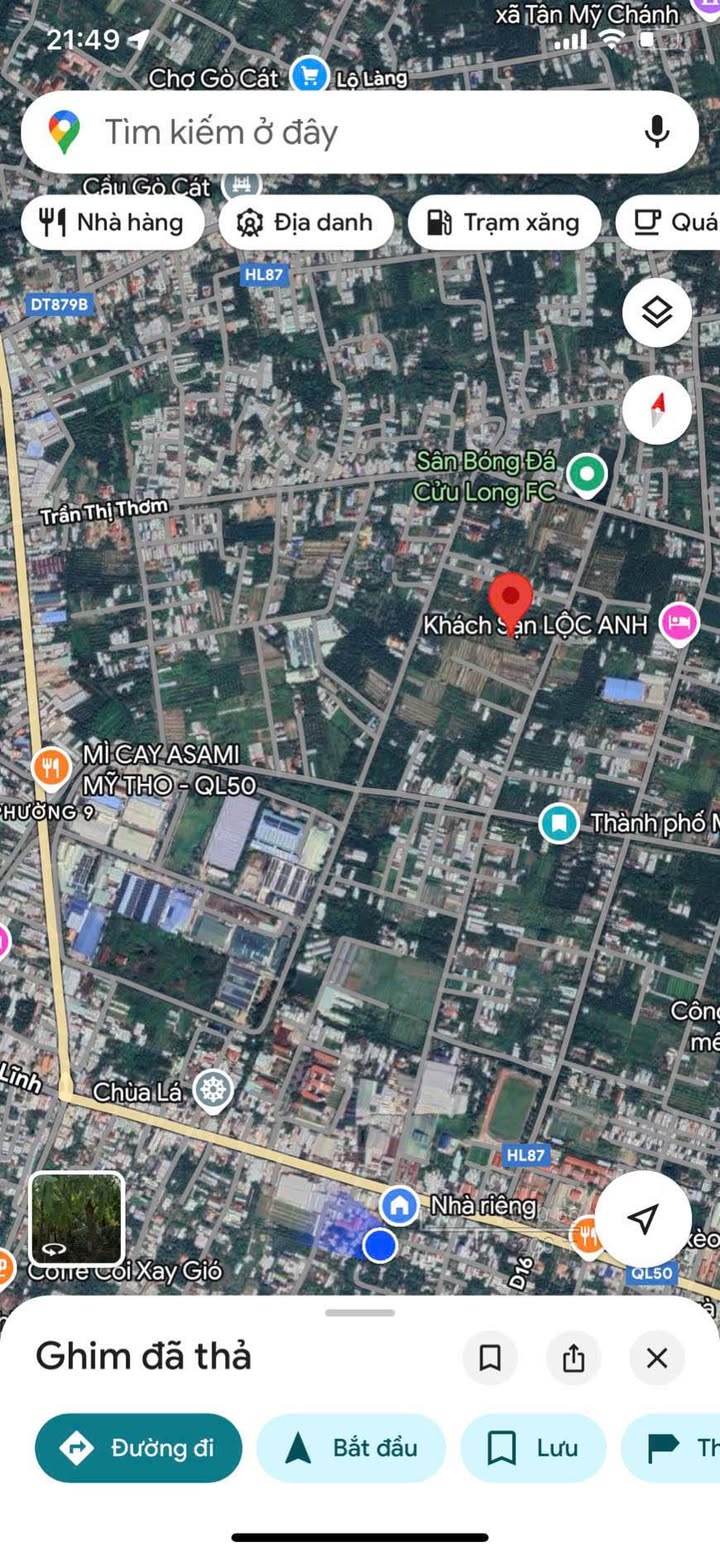 Đất thổ cư Tân Mỹ Chánh 249m² giá chỉ 699 triệu - Cơ hội đầu tư tuyệt vời!