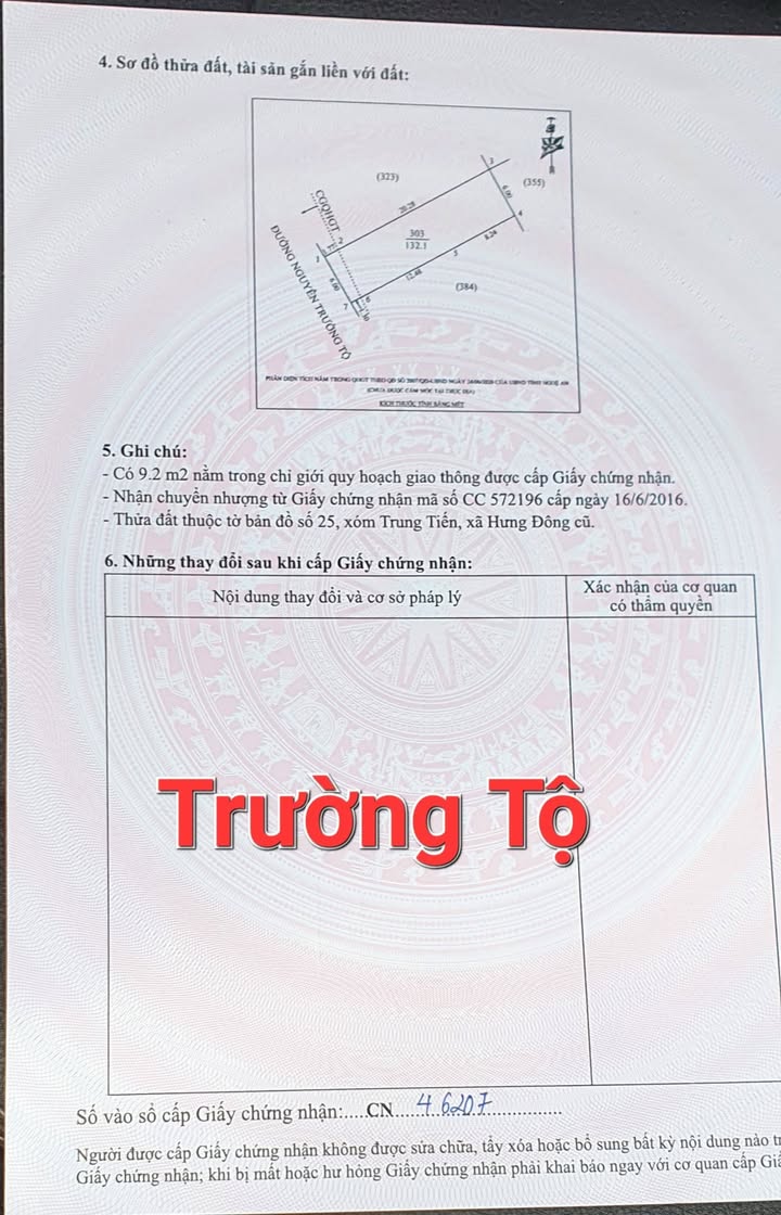 Đất kinh doanh Nguyễn Trường Tộ 132m² giá 5 tỷ - Vị trí đắc địa, tiện lợi!