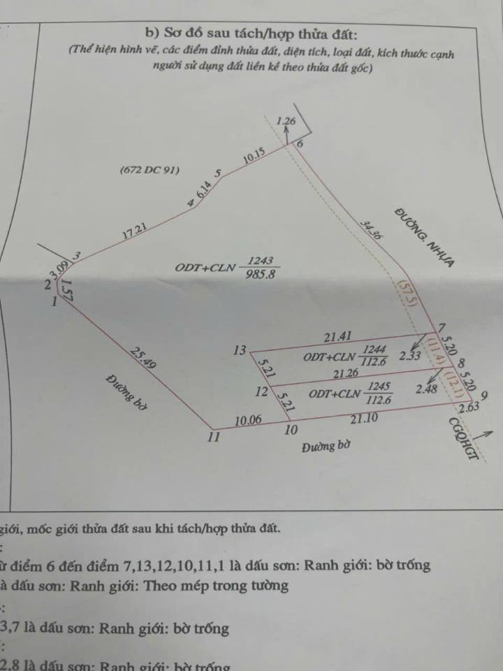 Đất nền mặt đường Phúc Thọ - Chợ Sơn 112m² giá 2.1 tỷ - Đầu tư sinh lời ngay!