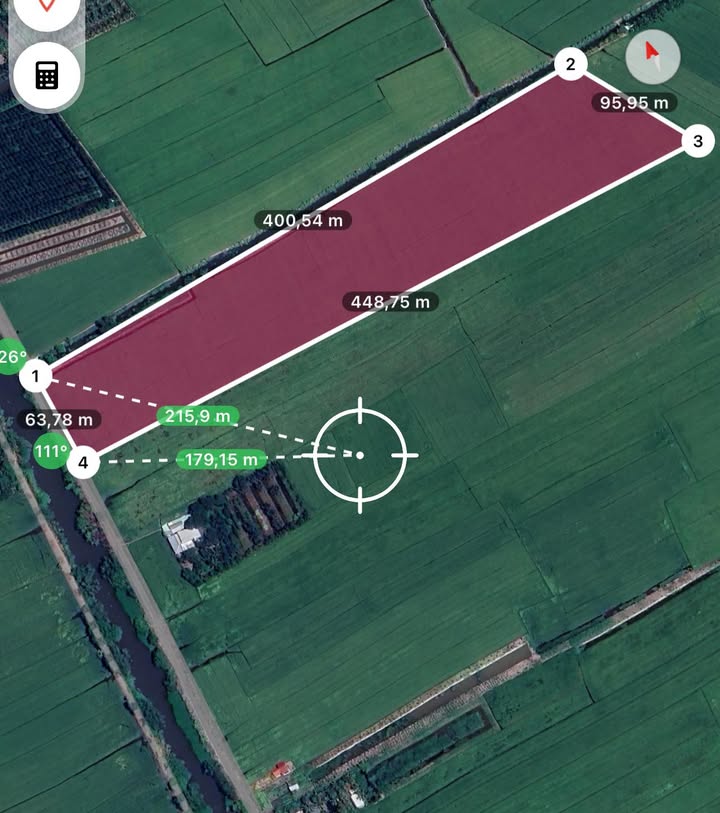 Đất nền 30 công xã Nguyễn Văn Thảnh, Bình Tân, Vĩnh Long - Mặt tiền đường nhựa, giá chỉ 300 triệu/công!