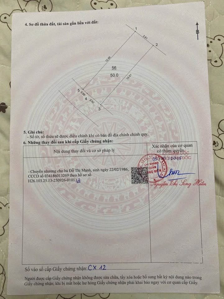 Đất tái định cư 50m² phố Vũ Đình Tụng, Thạch Bàn giá 12 tỷ - Đầu tư sinh lời cao!