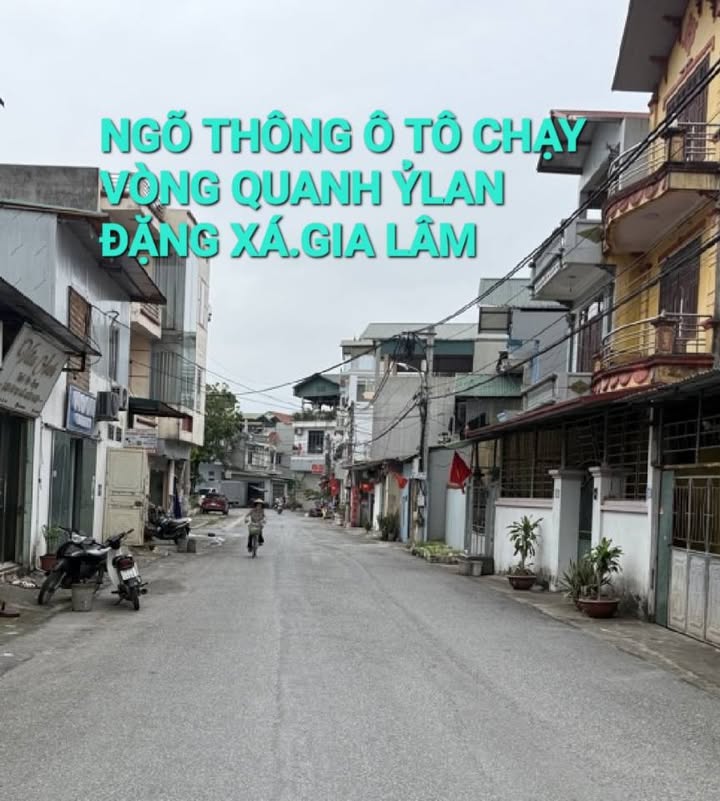 Đất nền Đặng Xá, Gia Lâm 60m² giá 6.1 tỷ - Lô góc ô tô tải đỗ cửa!