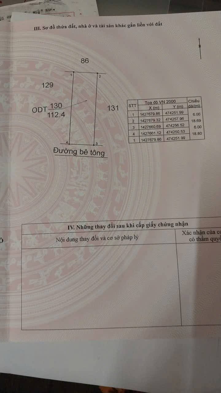 Đất thổ cư 112.8m² Phường Buôn Hồ chỉ 250 triệu - Đầu tư sinh lời ngay!