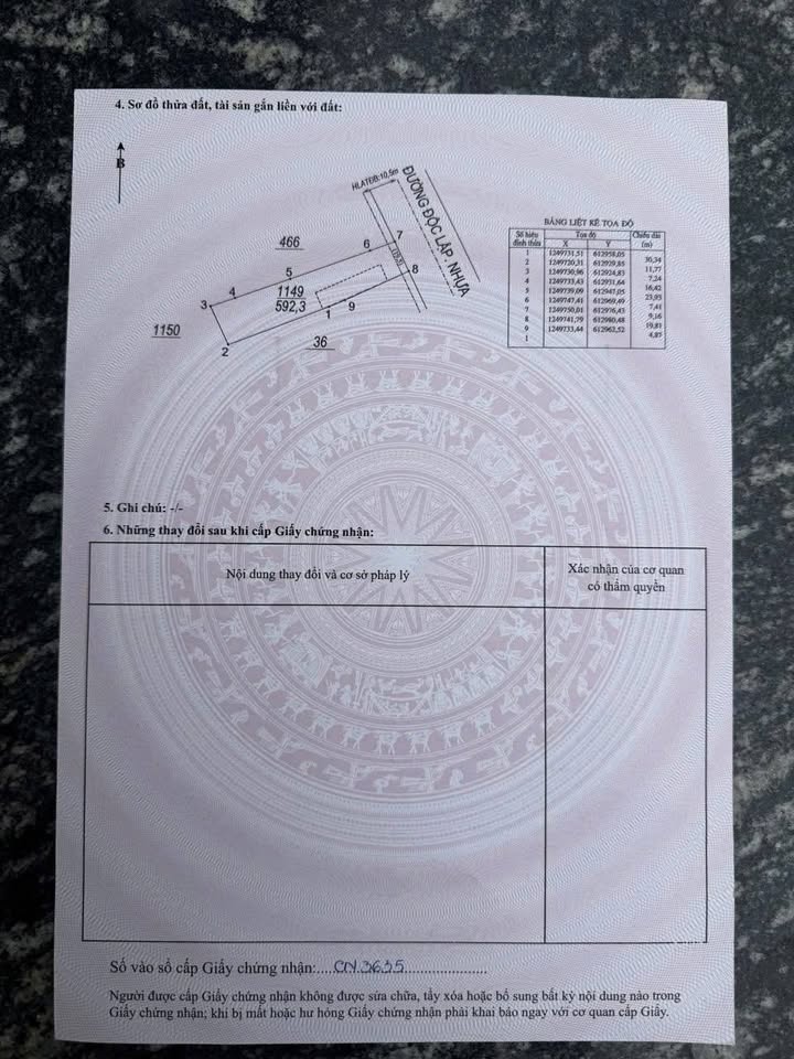 Đất kinh doanh Phước Vĩnh 104.5m² - Tiềm năng sinh lời cao gần chợ!