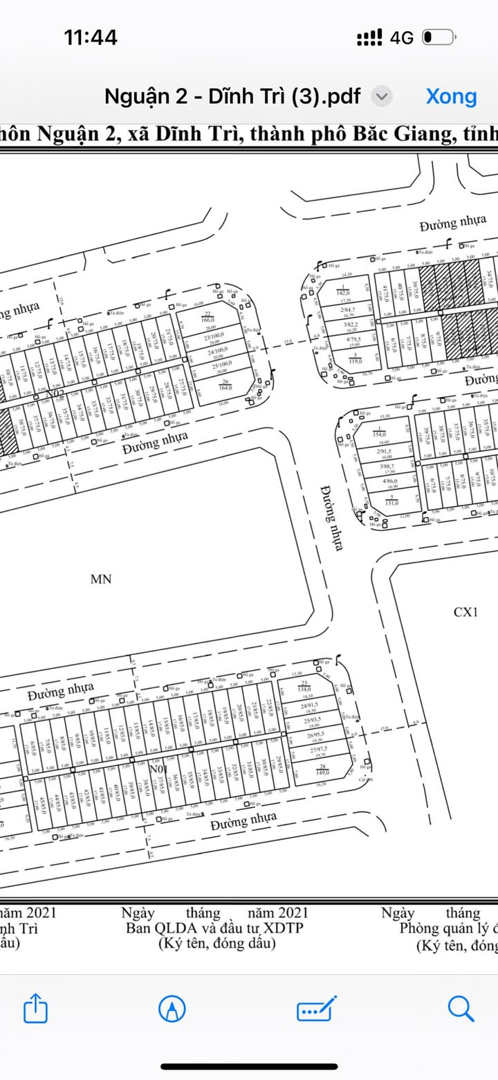 Đất nền Dĩnh Trì Bắc Giang 86m² giá 3 tỷ - View trường Mầm Non