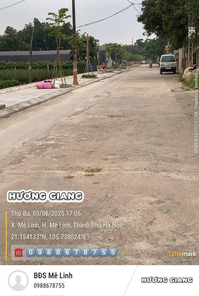 Đất nền Mê Linh 99m² giá thỏa thuận - Vị trí giao thông thuận lợi