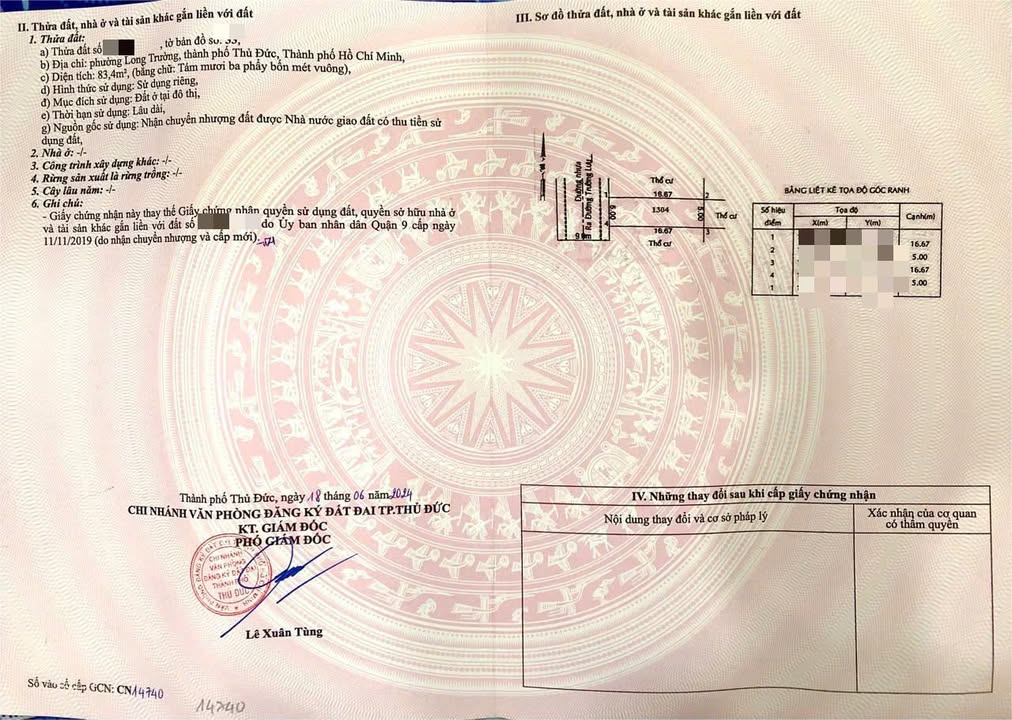 Đất phân lô đẹp tại Long Trường 84m² giá 4.4 tỷ - Cơ hội đầu tư hấp dẫn!