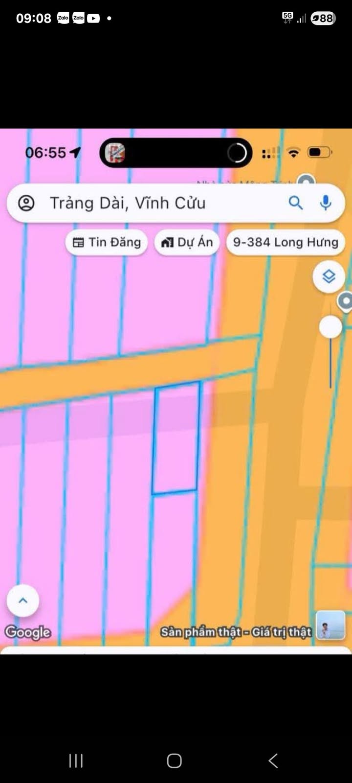 Đất thổ cư Trảng Dài 60m² giá 1.799 tỷ - Cơ hội đầu tư lý tưởng!