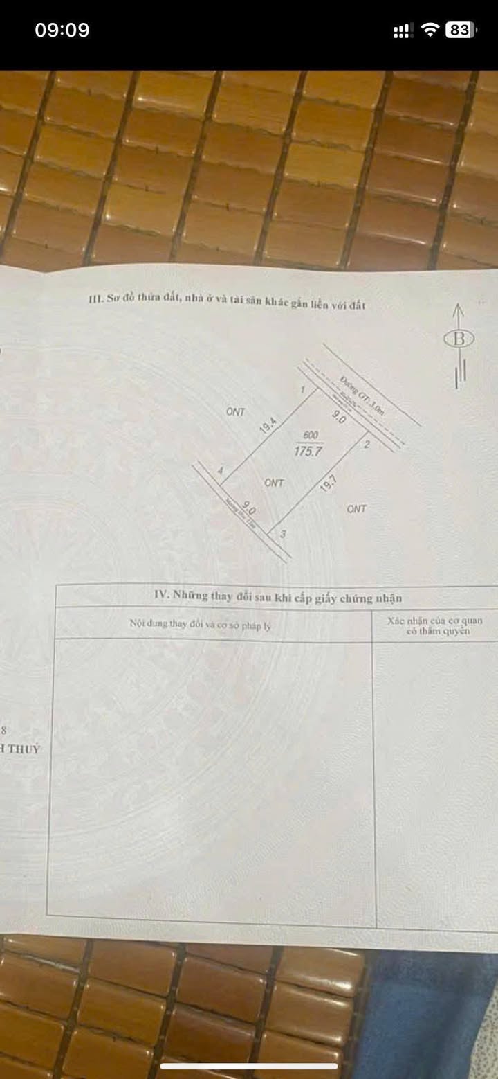 Đất Bảo Yên Thanh Thủy 218.7m² giá 17 triệu/m² - Cơ hội đầu tư tuyệt vời!