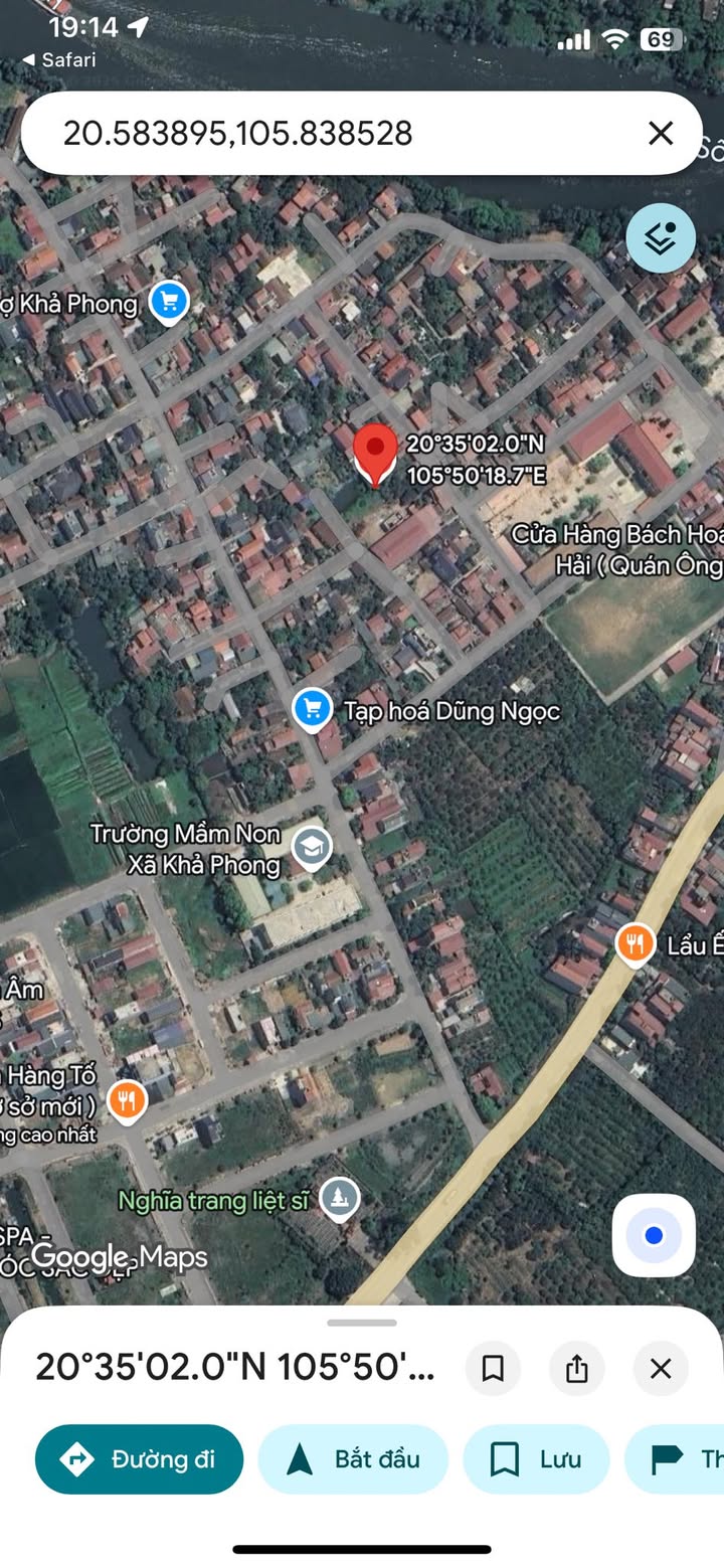 Đất nền Khả Phong Kim Bảng 89m² giá 1 tỷ - Hướng Đông mát mẻ!