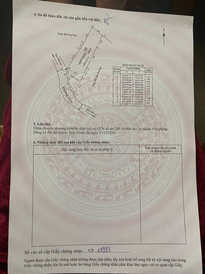 Đất thổ cư 178m² tại trung tâm Thị Trấn Nông Trường Mộc Châu - Giá thỏa thuận hấp dẫn!