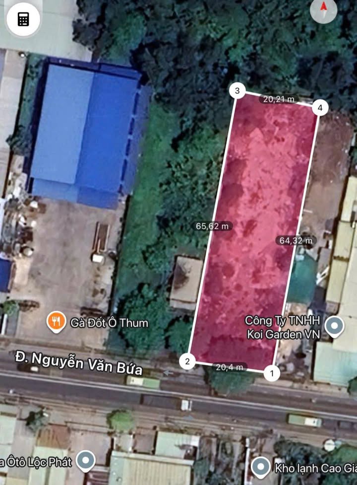 Đất nền mặt tiền Nguyễn Văn Bứa 1300m² giá 26 tỷ - Đầu tư sinh lời ngay!