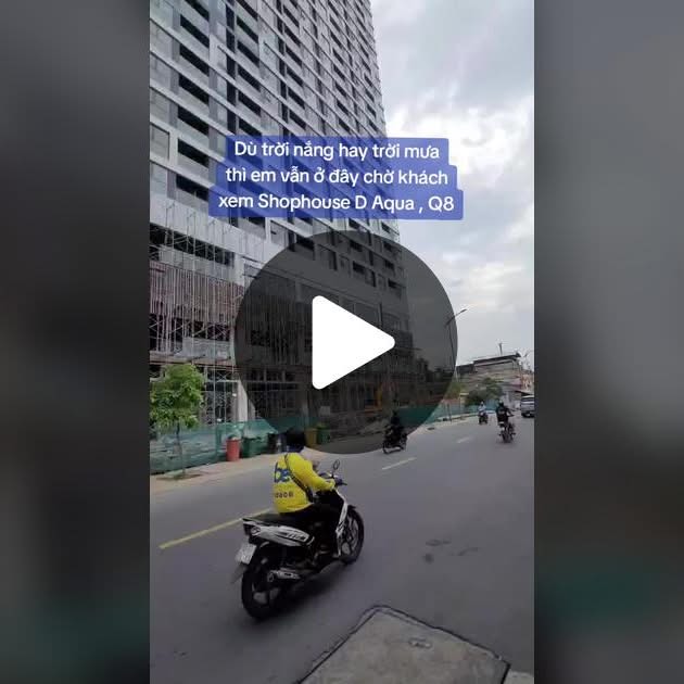 Shophouse D Aqua quận 8 58m² giá 3.5 tỷ - Bàn giao hoạt động ngay!