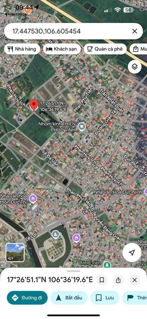 Đất nền 2 mặt tiền Phan Huy Ích, Đức Ninh 102m² chỉ 1 tỷ - Cơ hội đầu tư tuyệt vời!