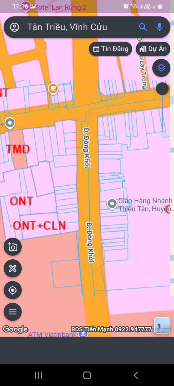 Bán đất Tặng nhà C4 tại Vĩnh Cửu, Đồng Nai - Giá chỉ 5,55 tỷ!