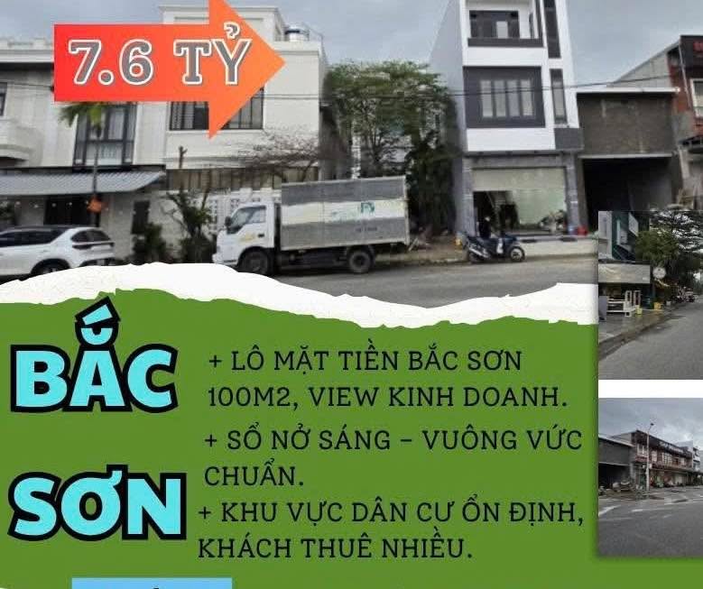 FrontHouse đường Bắc Sơn, Đà Nẵng 100m² - Mặt tiền kinh doanh đỉnh cao!