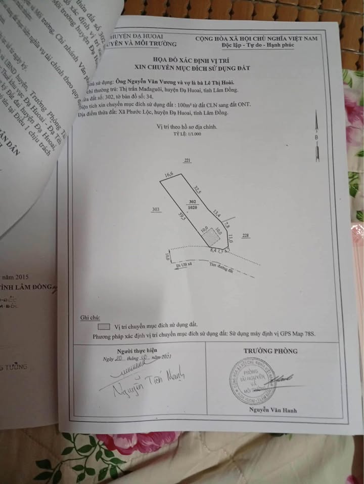 Đất mặt tiền đường nhựa 6000m² tại Đạ Huoai - Giá chỉ 1 tỷ!