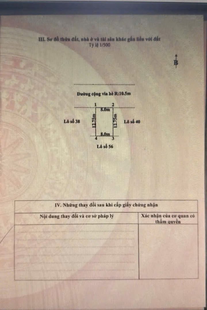 Đất nền Thủy Nguyên Hải Phòng 102m² - Giá hấp dẫn, mặt tiền rộng 8m!