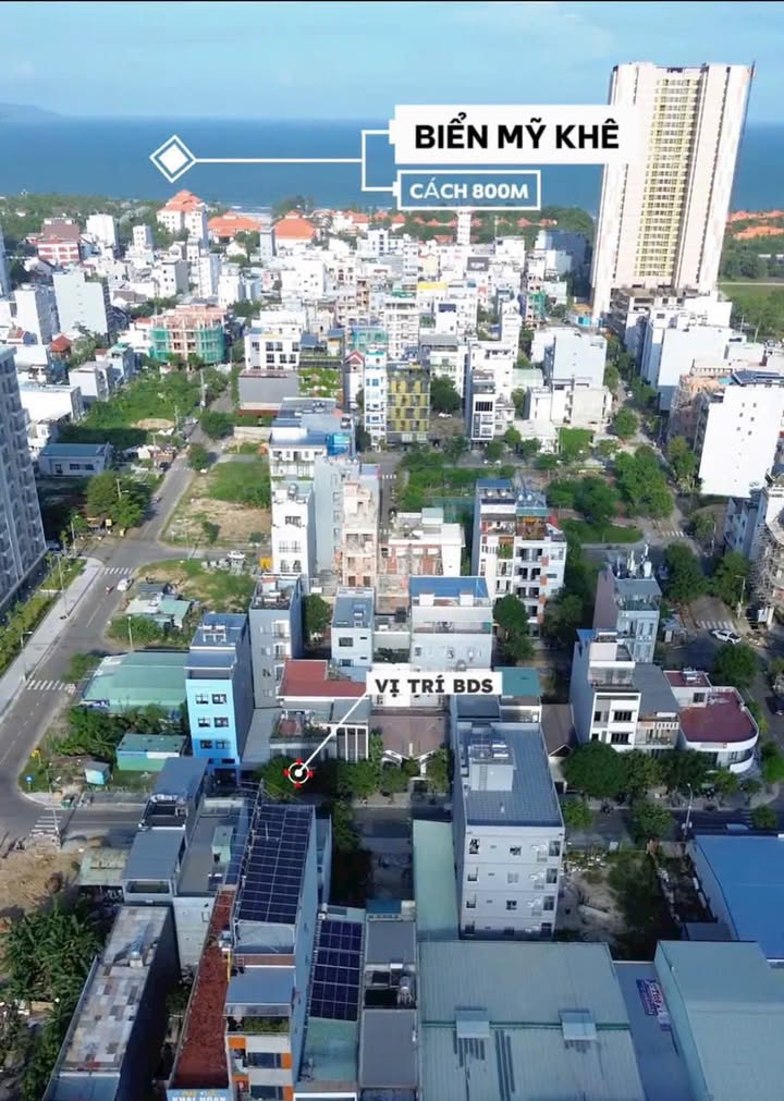 Căn hộ cho thuê Khuê Mỹ Đông 1, Đà Nẵng 306m² giá 41 tỷ - Vị trí vàng cách biển Mỹ Khê chỉ vài phút!