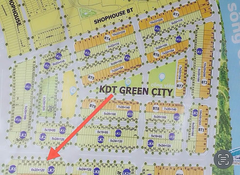 Đất nền 120m² trục 27m, giá 4.75 tỷ - Cơ hội đầu tư tại Green City Đà Nẵng!
