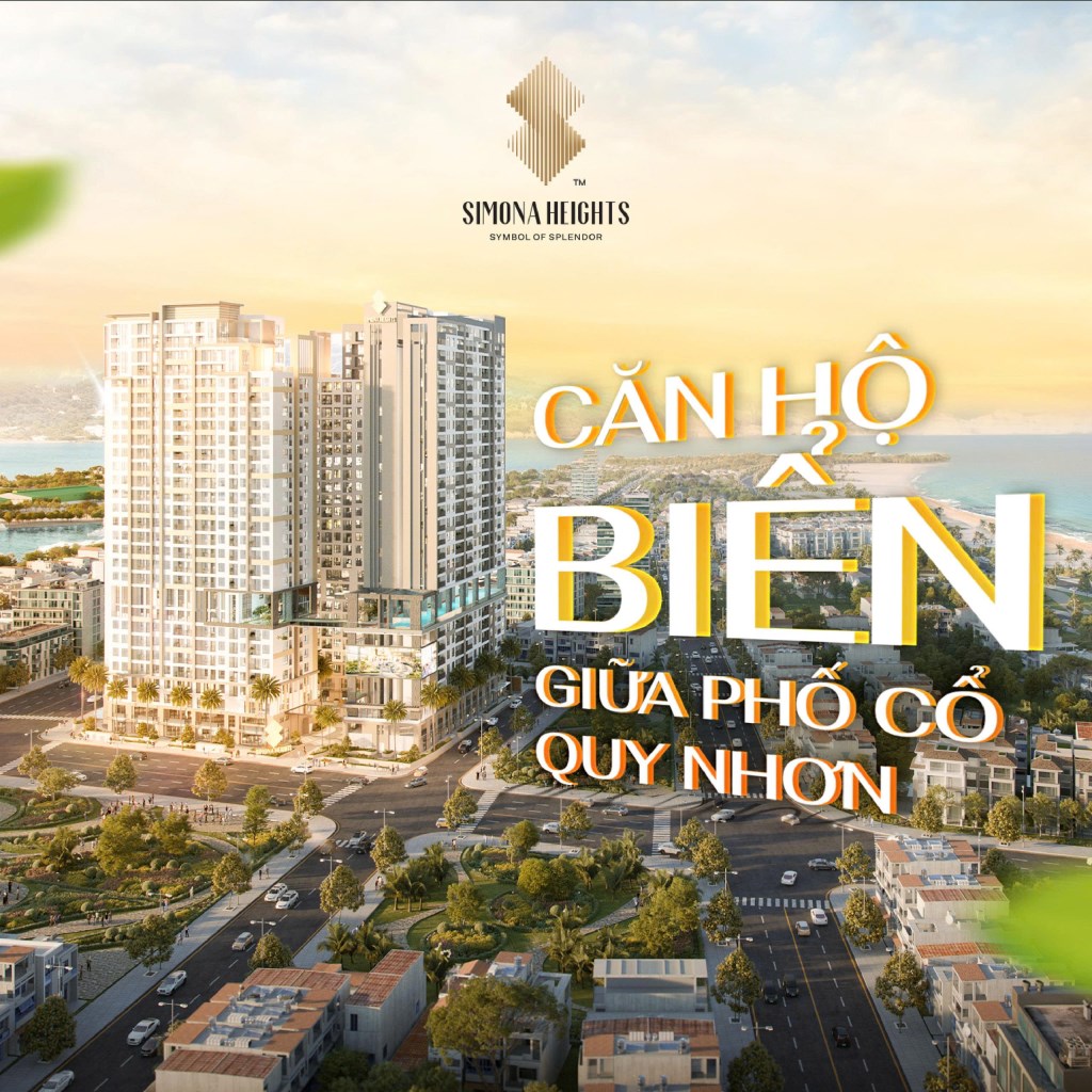 Căn hộ Simona Heights Quy Nhơn 65m² giá 2.6 tỷ - Sẵn sàng vào ở ngay!