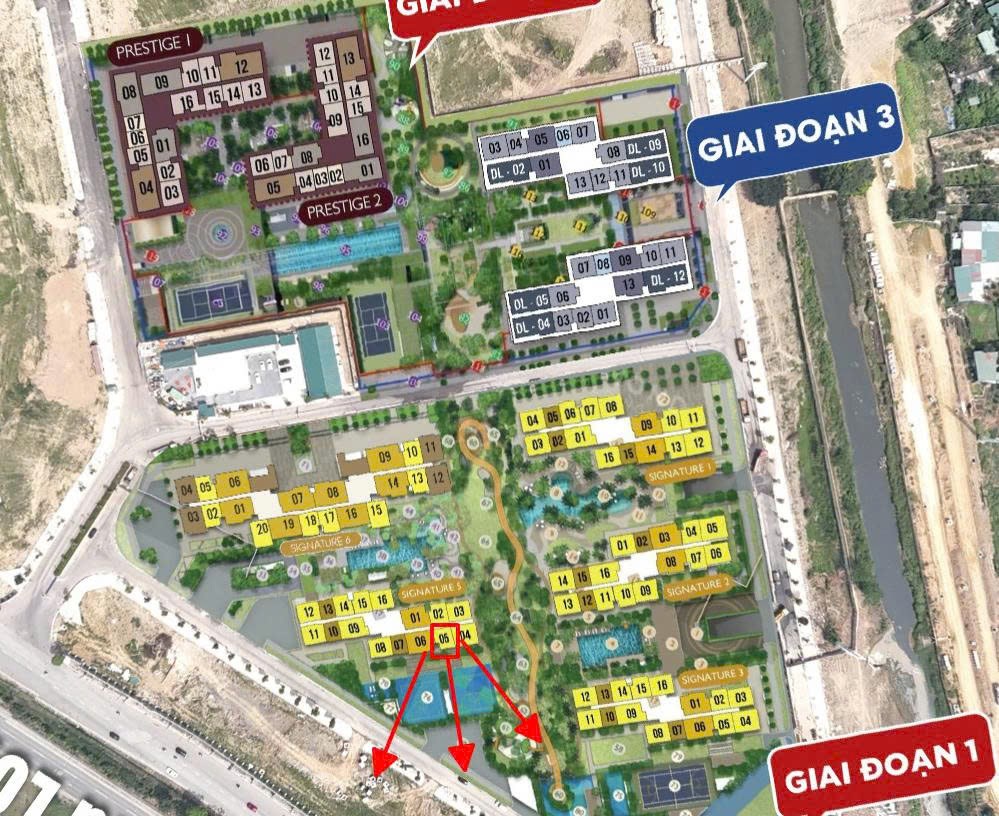 Căn hộ 2PN 54m² tại Lumi Hanoi giá 5.19 tỷ - Chỉ việc dọn vào ở!