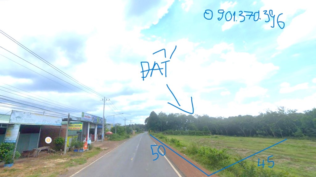 Đất mặt tiền đường số 7, Chơn Thành 2250m² giá 690 triệu - Cơ hội vàng đầu tư!