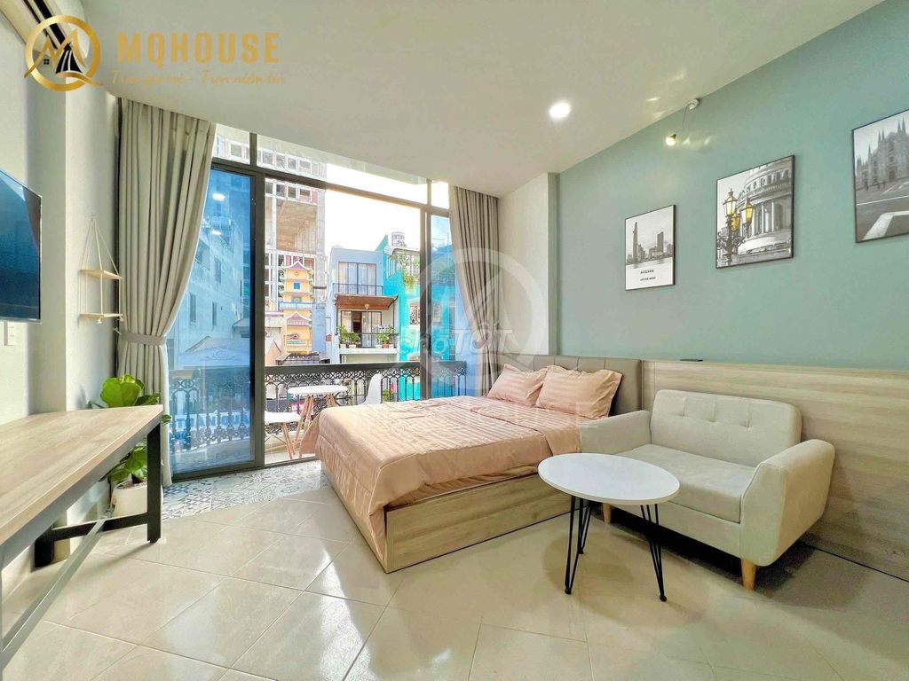 Căn hộ 1 phòng ngủ Đề Thám Quận 1 30m² giá 8 triệu - Nội thất cao cấp, an ninh tuyệt đối!