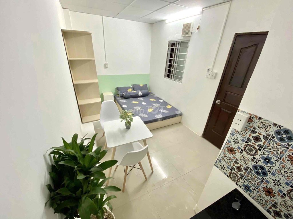 Phòng trọ giá rẻ 30m² gần Văn Hiến Đầm Sen - Sẵn nội thất, ở liền!