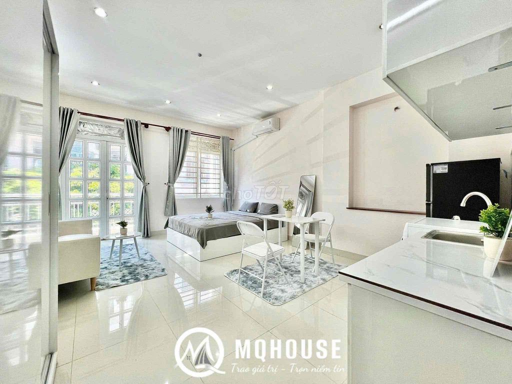 Căn hộ 42m² Nguyễn Cửu Vân Bình Thạnh giá 7.8 triệu - Gần trung tâm, đầy đủ tiện nghi!