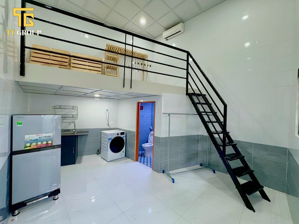 Cho thuê Mini House KDC 30 Đường Nguyễn Văn Linh 27m² - Nội thất đầy đủ, gần chợ Metro!