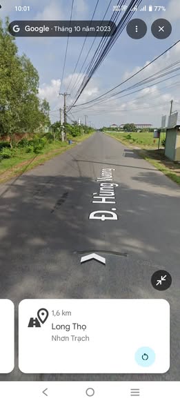 Đất mặt tiền đường Hùng Vương, ấp Bà Trường, 1589m² giá 14.5 tỷ - Phù hợp đầu tư!