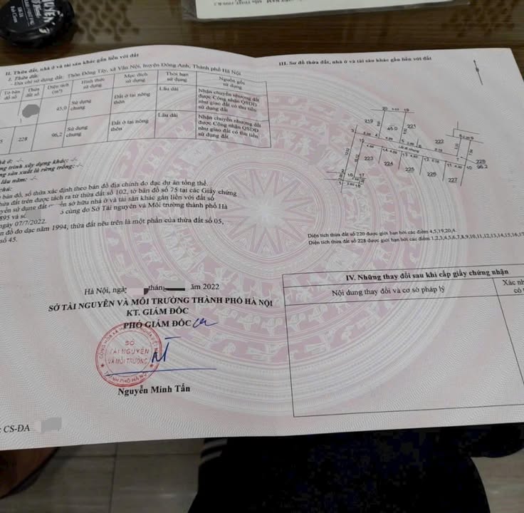 Đất thổ cư Vân Nội 45m² giá 3 tỷ - Sở hữu ngay vị trí đắc địa!