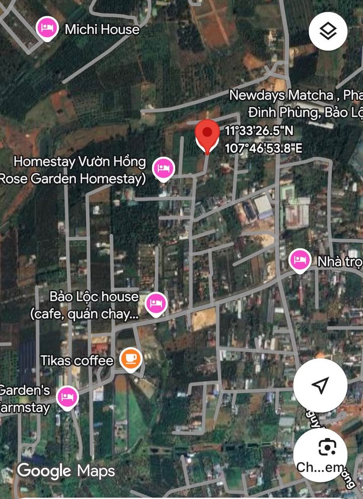 Đất nền 402 Phan Đình Phùng, Bảo Lộc 112m² giá chỉ 900 triệu - Cơ hội đầu tư tuyệt vời!