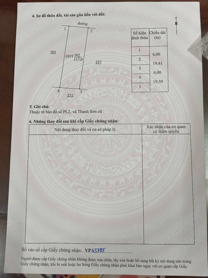 Đất nền chính chủ tại Kim Bảng 117m² - Giá thỏa thuận, phong thủy tốt!