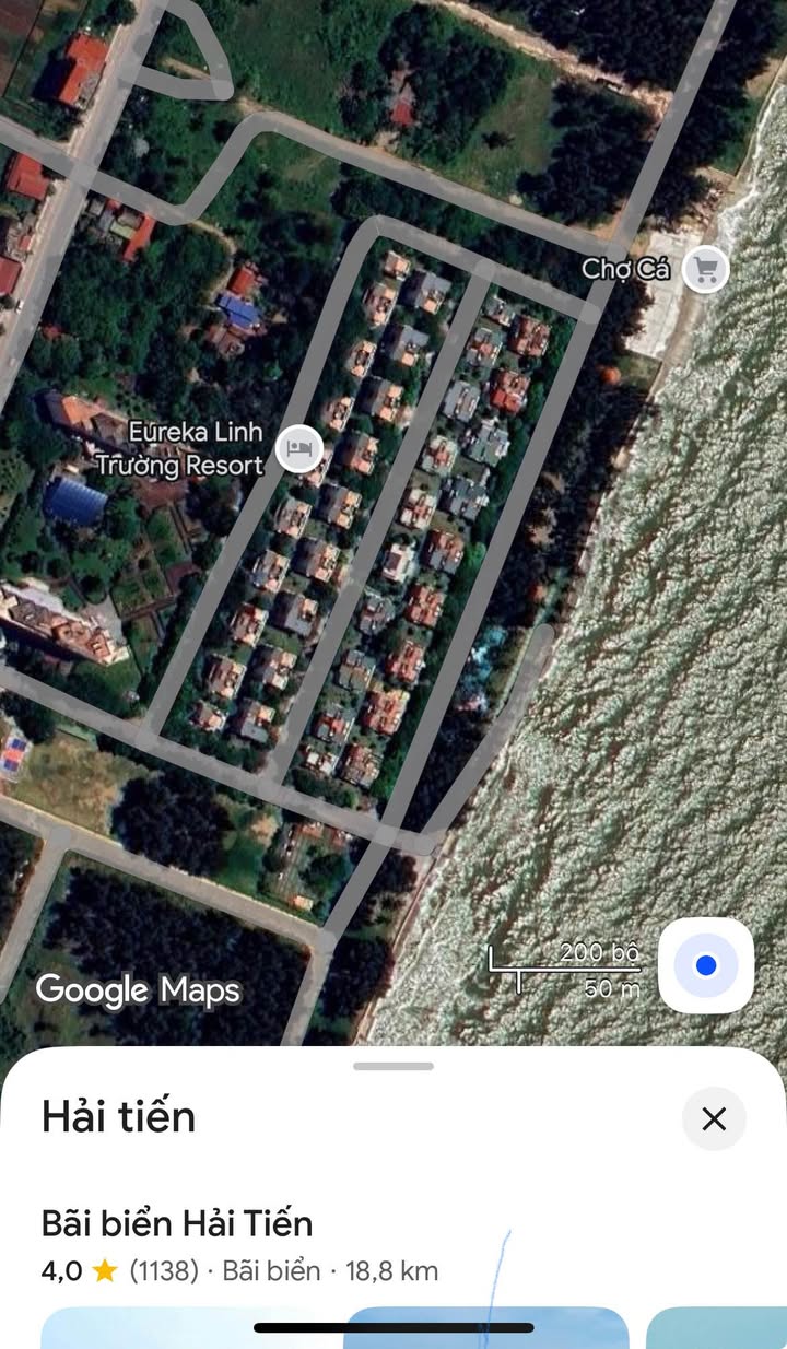 Bán lô biệt thự mặt biển Eureka Linh Trường 251m² giá 2 tỷ - Đầu tư sinh lời ngay!