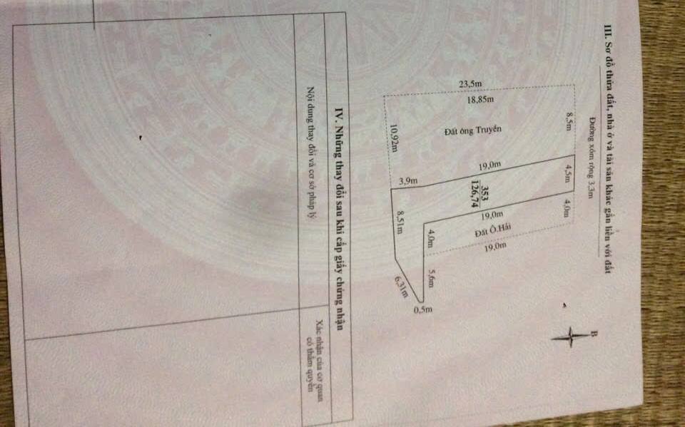 Đất nền trung tâm phố Đồng Lễ, 126m² giá 2.142 tỷ - Cơ hội đầu tư tuyệt vời!