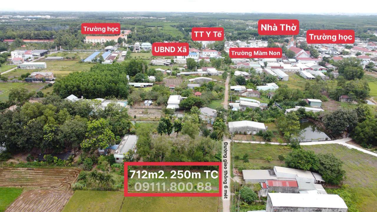 Đất nền Vĩnh Thanh Nhơn Trạch 712m² - Tiềm năng phát triển lớn!