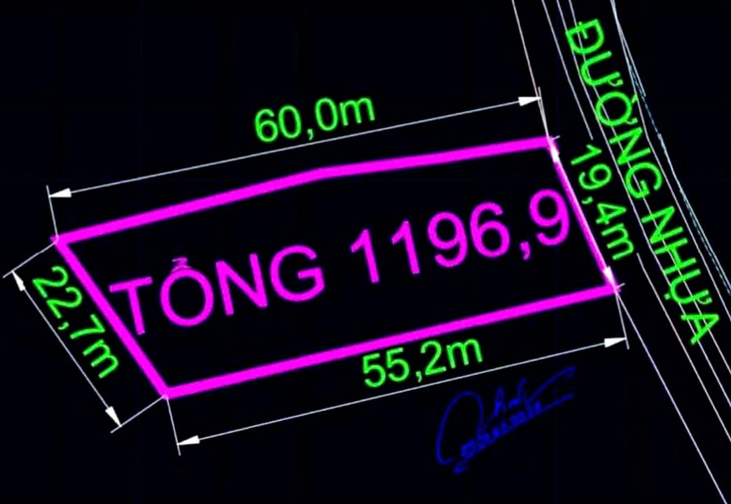 Đất vườn 1196.9m² xã Tân Phú Trung, Củ Chi - Giá 3.3 tỷ, cây ăn trái xanh tốt!