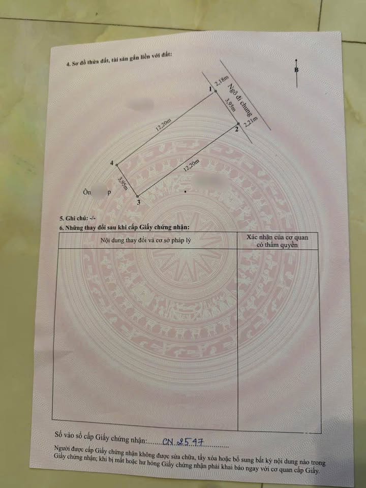 Đất nền thổ cư đường Trại Lẻ, Lê Chân, Hải Phòng 49m² - Sổ hồng chính chủ, vị trí đẹp
