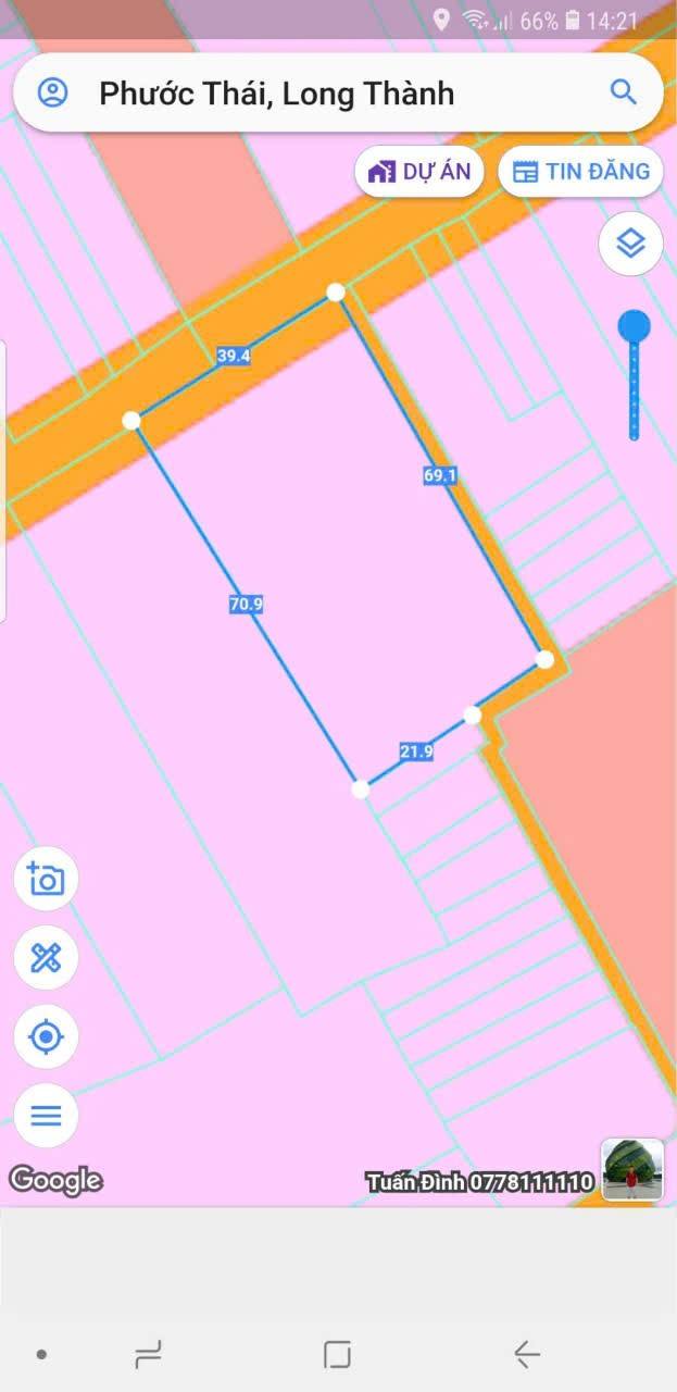 Đất phân lô 2 mặt đường Phước Thái, Long Thành 2660m² giá 21 tỷ - Cơ hội đầu tư hấp dẫn!