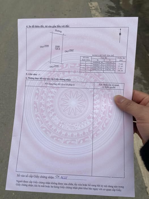 Đất nền xóm 3 Đà Sơn 126m² giá 800 triệu - Vị trí thuận lợi gần sân bóng!