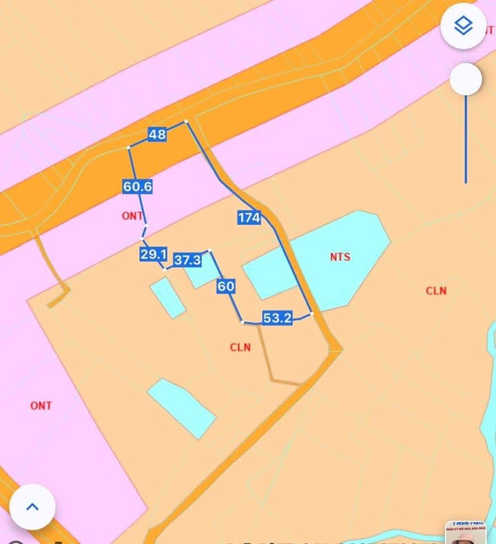 Đất nền 9,7 sào Quảng Thành - 2 mặt tiền đường nhựa, giá đầu tư hấp dẫn!