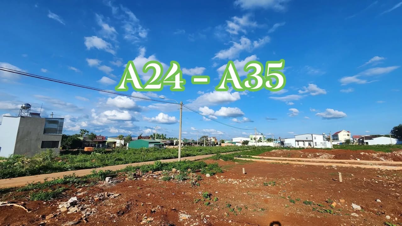 Đất nền khu đấu giá Chợ Phú Lộc, Krông Năng - Diện tích 132m², giá thỏa thuận!