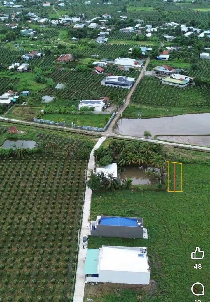 Đất thổ cư mặt tiền Kênh Hàm Liêm, 135m² chỉ 5xx triệu - Cơ hội đầu tư tuyệt vời!