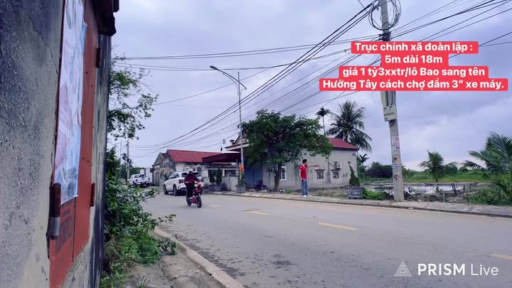 Đất nền xã Đoàn Lập, Tiên Lãng 180m² giá 2.6 tỷ - Cơ hội đầu tư tuyệt vời!