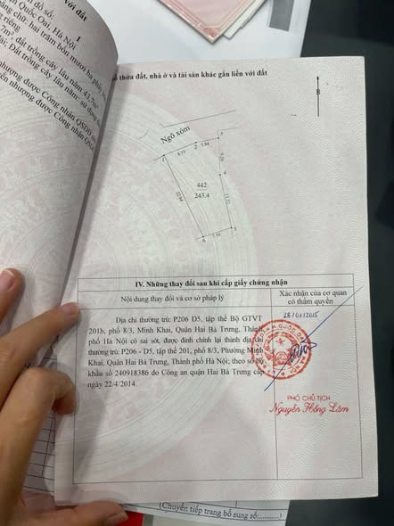 Lô đất đẹp tại Đông Yên, Quốc Oai 243m² giá 5 tỷ - Kinh doanh thuận lợi!