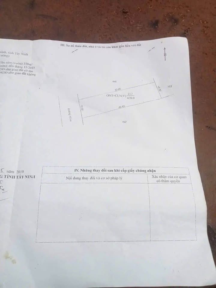 Nhà đất hẻm 16 An Dương Vương, Tây Ninh 420m² giá 2.2 tỷ - Tiềm năng đầu tư cao!