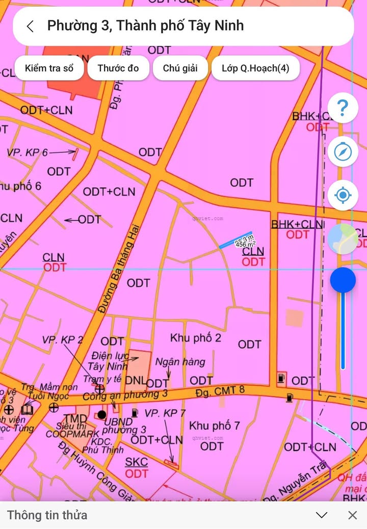 Đất Hẻm Đường 3/2 Phường 3 Tây Ninh 500m² giá 2.2 tỷ - Cơ hội đầu tư tuyệt vời!