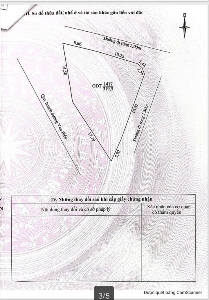 Đất 2 mặt tiền QL47 và Duyên Hải 319m² - Sổ đỏ chính chủ, giá thỏa thuận!